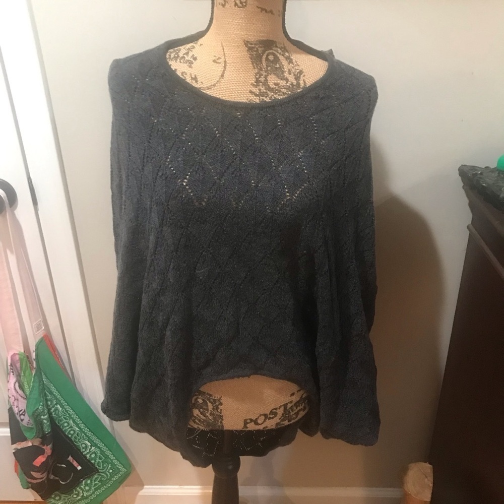 ▪️renee c. Poncho Sweater